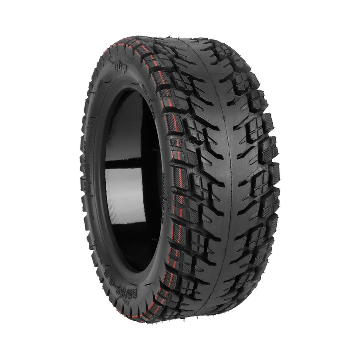 11 Inch Self-Healing Scooter Tires 90/65-6.5 Off-Road Vacuum Tires Stable Non-Slip Wear Resistant Tire Scooter Parts