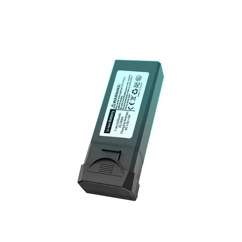 Drone L900 Pro SE Battery 7.4V 2200MAH Lipo Battery for L900 Pro Se Max Drone Quadcopter Original Battery Black Grey Orange view 4
