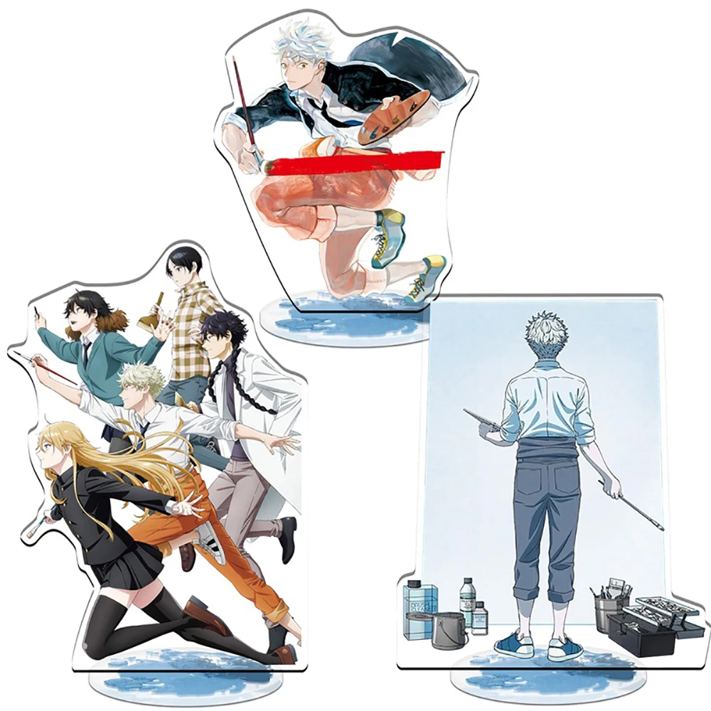 

Japan Anime Peripherals Acrylic Stand Model Delicate Character Double-sided Desktop Decoration Ornaments Birthday Gift for Fans
