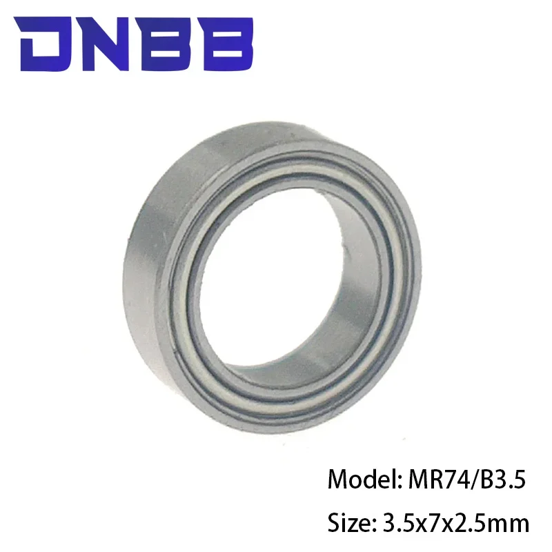 

DNBB Bearings 10pcs ABEC-1 MR74/B3.5 10pcs ABEC-3 MR74/B3.5 10pcs ABEC-5 MR74/B3.5 3.5x7x2.5 Miniature Ball Bearing