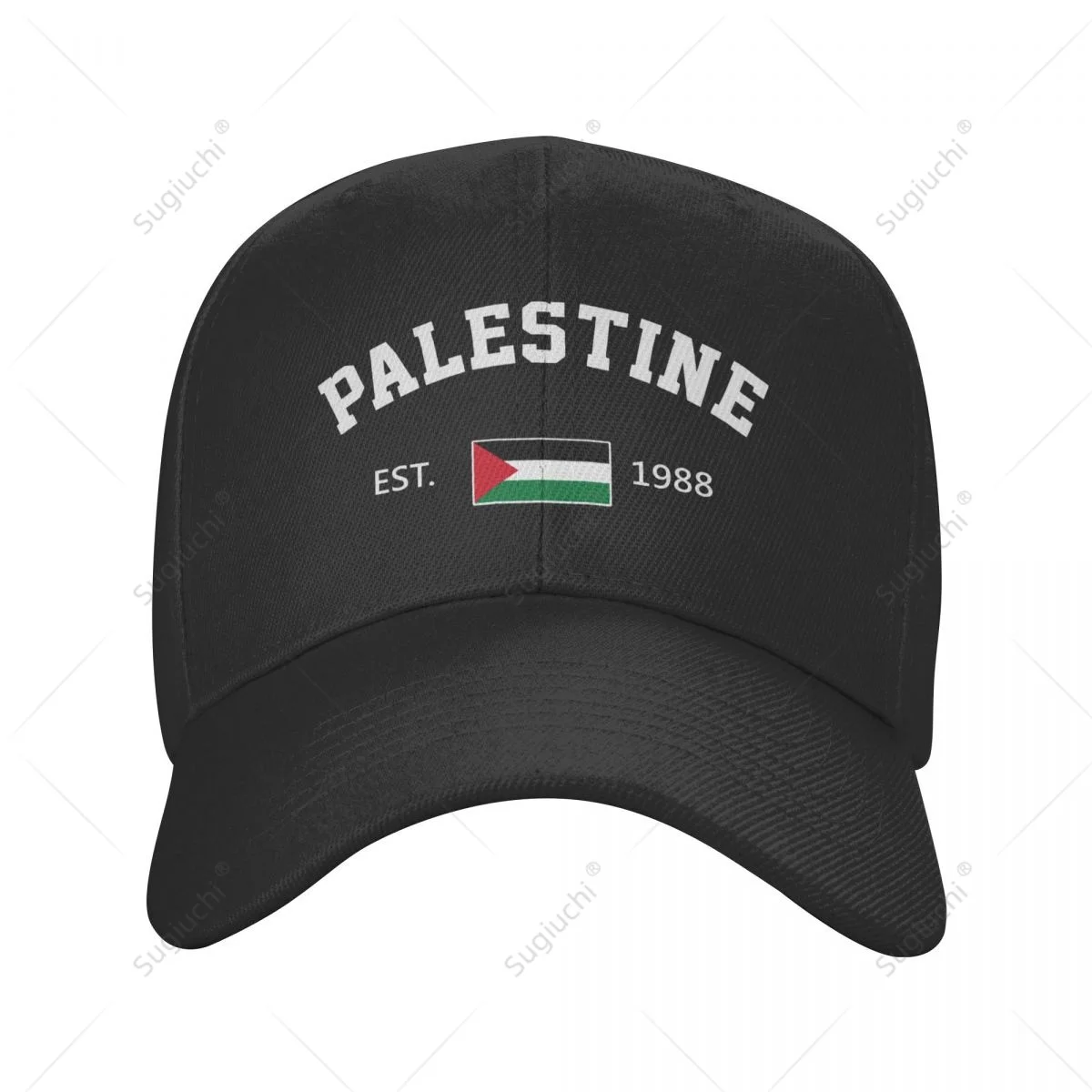 Baseball Cap Palestine EST.1988 Independence Day Wild Sun Shade Peaked Adjustable Outdoor Caps