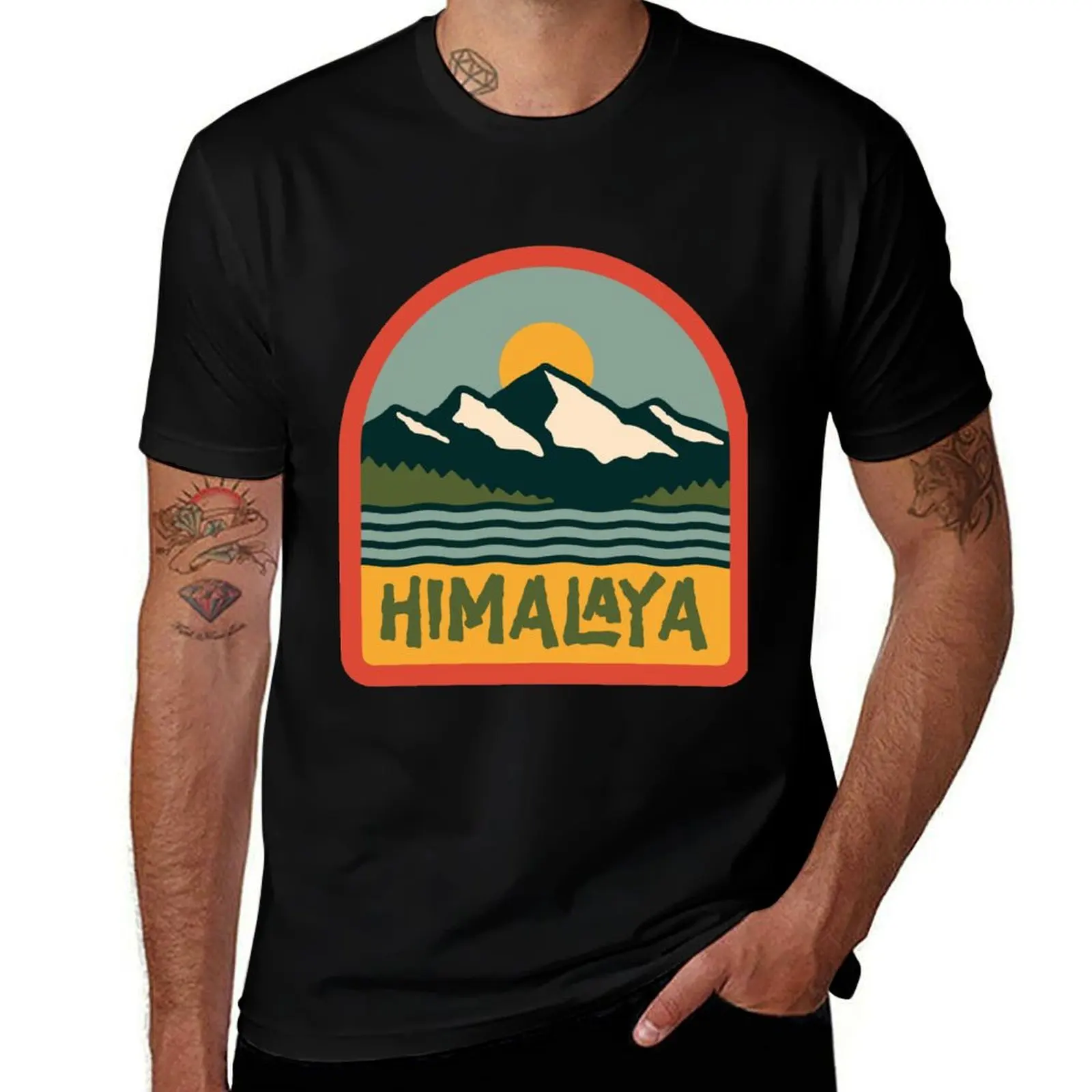 Himalaya T-Shirt Quick Dry Training Short Sleeve Tee T-Shirt