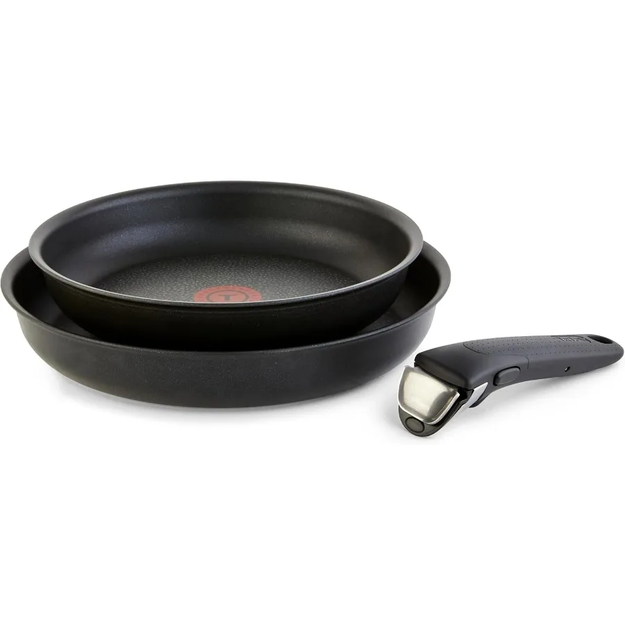 Detachable Handle Cookware Set, Stackable Set. Induction Oven Broiler Safe 500F Cookware, Pots and Pans, Oven, Broil, Dishwasher