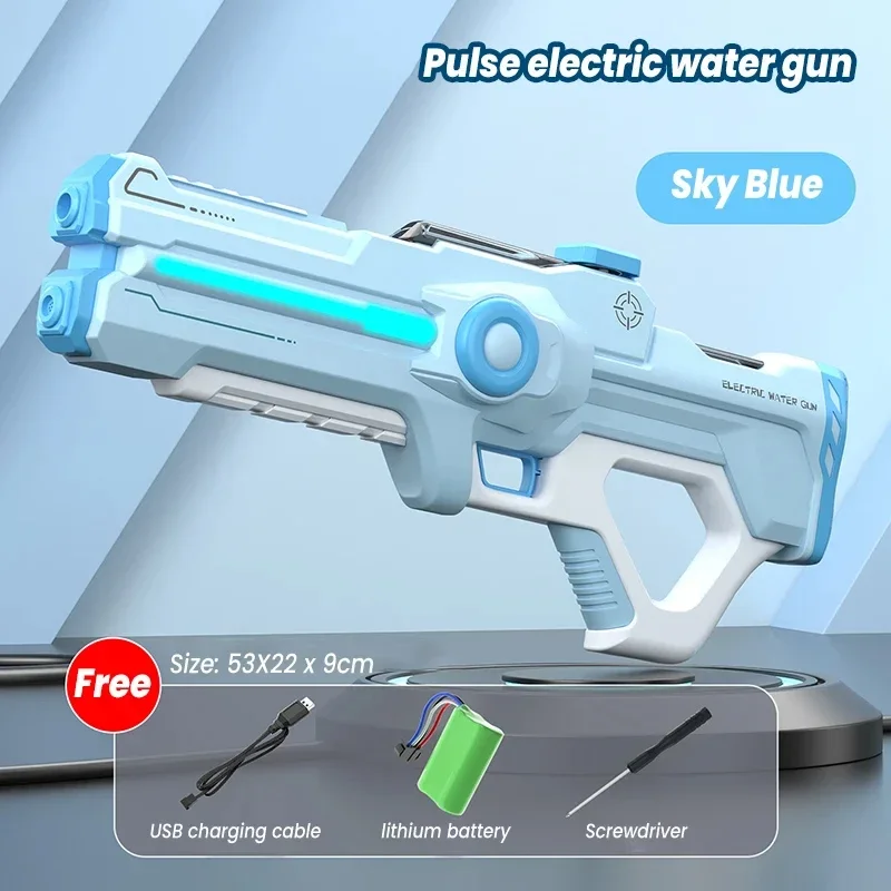 Summer Germany Super Fully Automatic Electric Water Gun Toys,U S Pool Shooting Electric Water Gun Battle Children's Adult Gifts