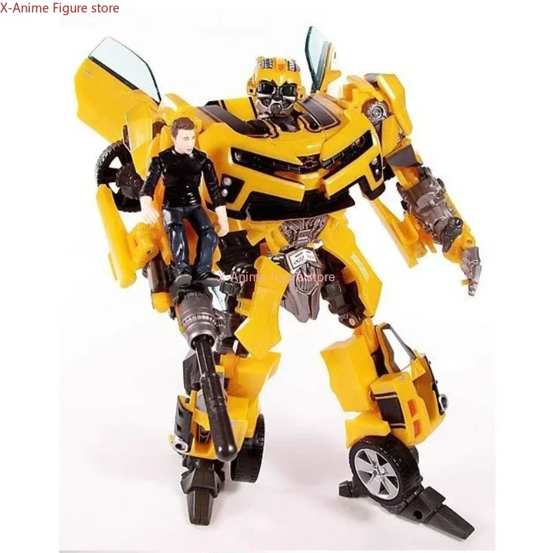 متوفر في المخزون ألعاب التحول KO 09 فيلم 2 الدوري الرئيسي النحل سام التفاعل مع دمية روبوت نموذج عمل أرقام الصبي هدية