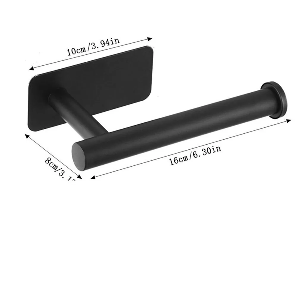 1~2PCS Toilet Paper Rack Bathroom Paper Towel Holder Adhesive Absorbent Paper Dispenser WC Kitchen Hardware Storage Accessories