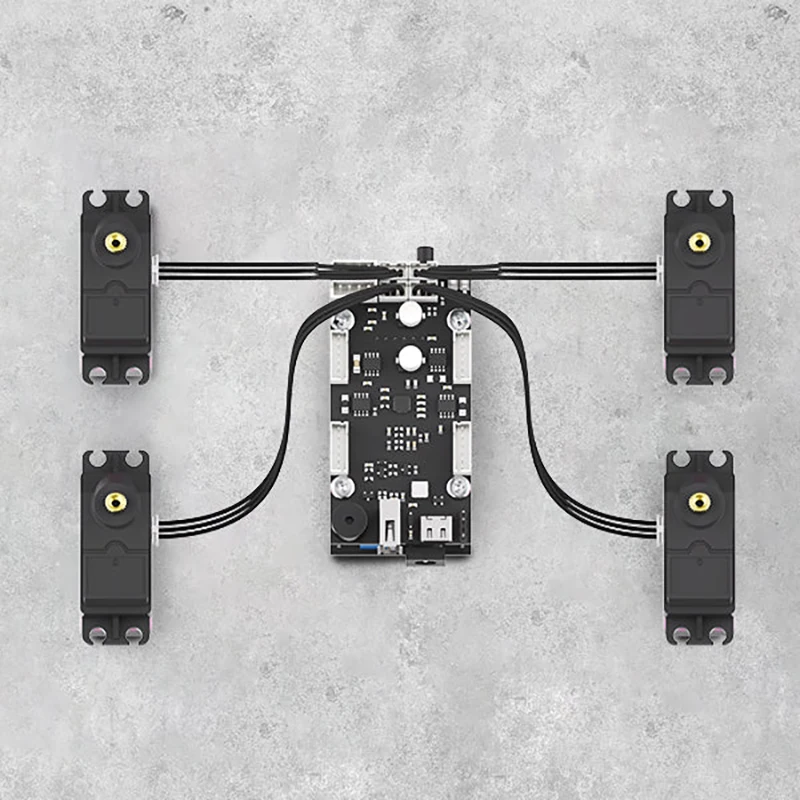 ROS Control Board STM32 4 Channel Servo and 4 Channel Motor Drive Mini Expansion For Raspberry Pi Programmable Robot Car Robot