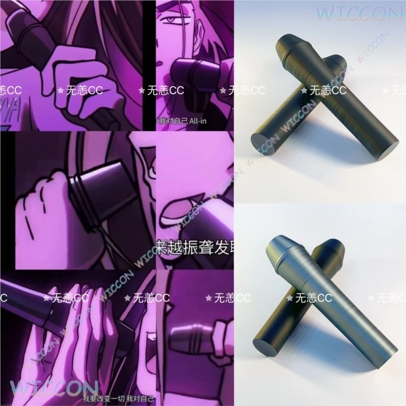 [YiNuo Store]Hyuna Cosplay Wig Long Hair Anime Alien Stage Hyuna Performance Prop Microphone Hyuna Sticker Women Halloween Cos A