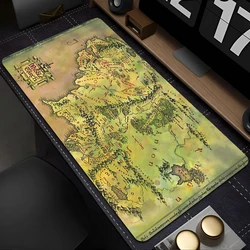 Laptop Gamer Mouse Pad Non-Slip Notebook Mousepad L-Lord of the R-Rings Keyboard Mat Pc Gaming Computer Office Table Mats Carpet