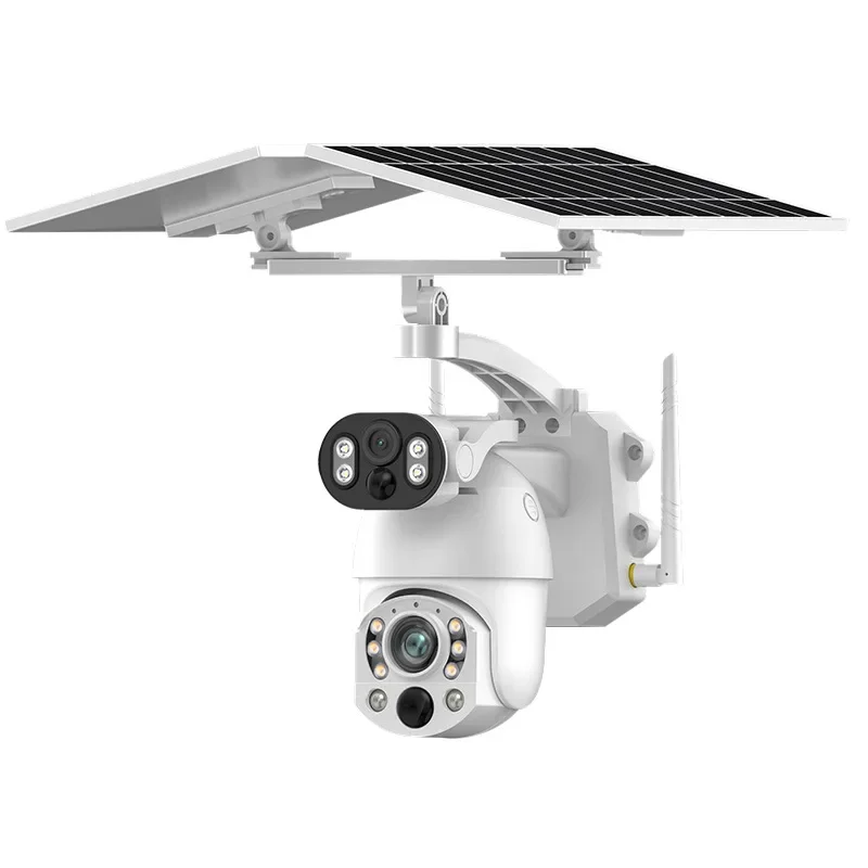 

Ubox 10MP 99X Zoom Dual Lens Security Camera with Auto Tracking Motion Detection and 4G SIM Card Solar CCTV