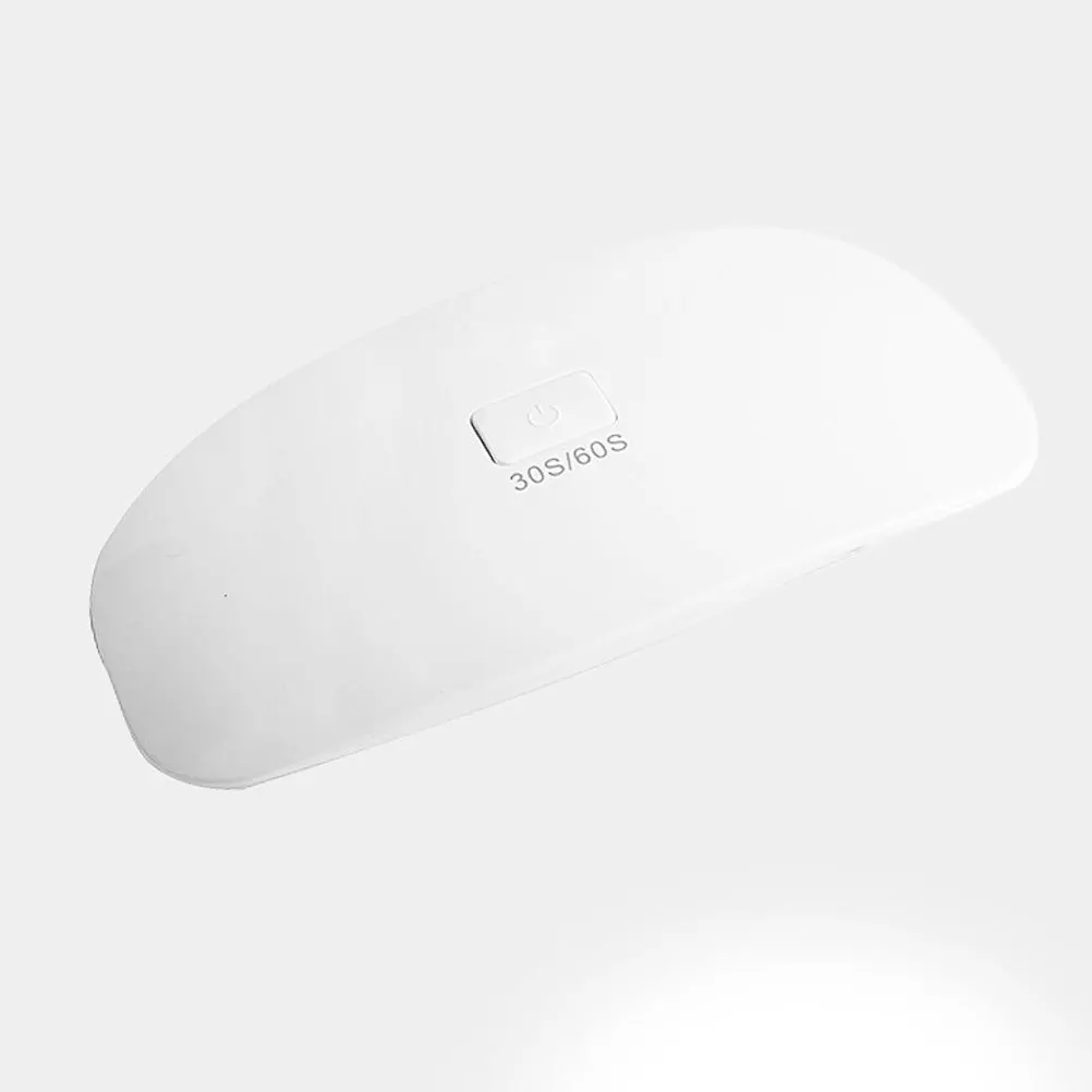 6W nagellamp gel polish droger 6 lamp kralen 30S 60S timer opvouwbaar ontwerp USB opladen voor thuis salon professioneel gebruik