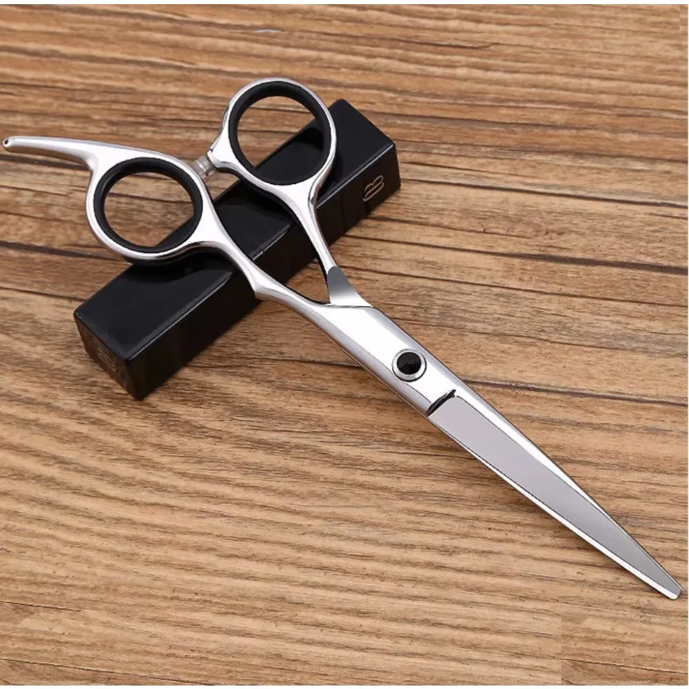 Professional Stainless Steel Right-Handed Straight Thinning Hair Cutting Scissors 28 Teeth Silver Polished Blunt Tip