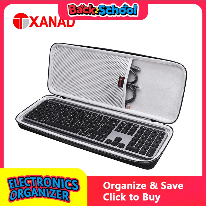 

Жесткий чехол XANAD EVA для сумки для хранения клавиатуры Logitech MX Keys