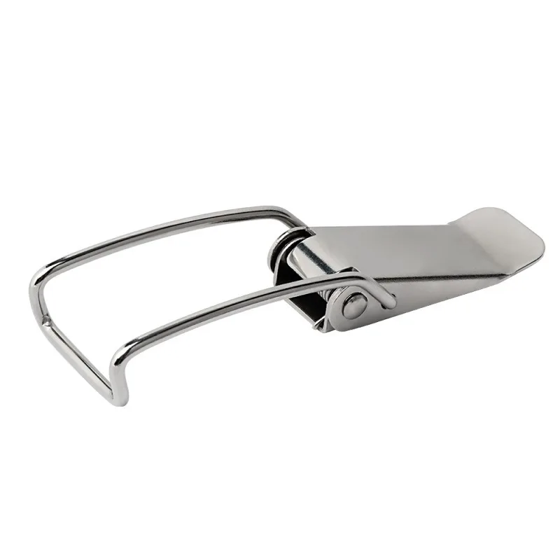 

8Pcs Sealed Bucket Buckle Heavy Duty Spring Loaded Latch Duck-Mouth Buckle Hook Lock for Kitchen Trash Can Lid Container