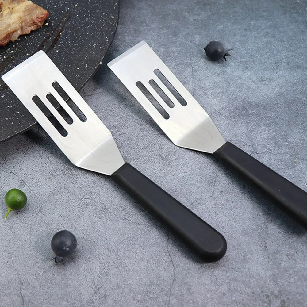 1 Pcs Stainless Steel   Cooking Spatula Steak Pancake Frying Shovel Teppanyaki Scraper Barbecue Tool Kitchen Accessories