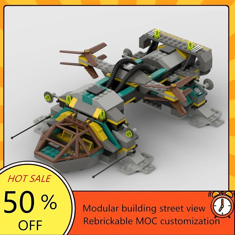 

Набор для сборки модульного транспортного средства из 306 деталей по мотивам популярного фильма «Звездные войны», конструктор MOC, технологичный подарок, игрушка для детей на праздники