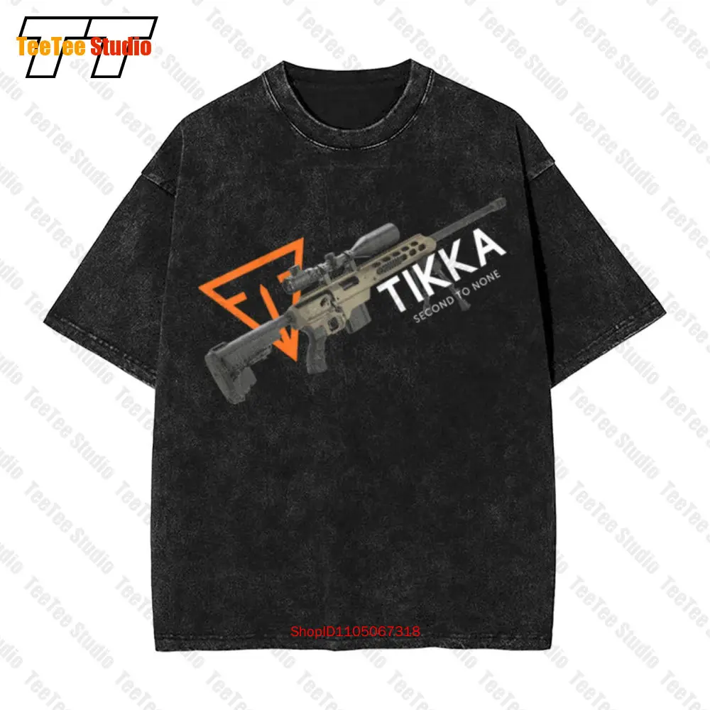 

Tikka T3 Logo Mdt Tac21 Chassis Systems Sniper Rifle Vintage Oversized T-Shirt MJCE