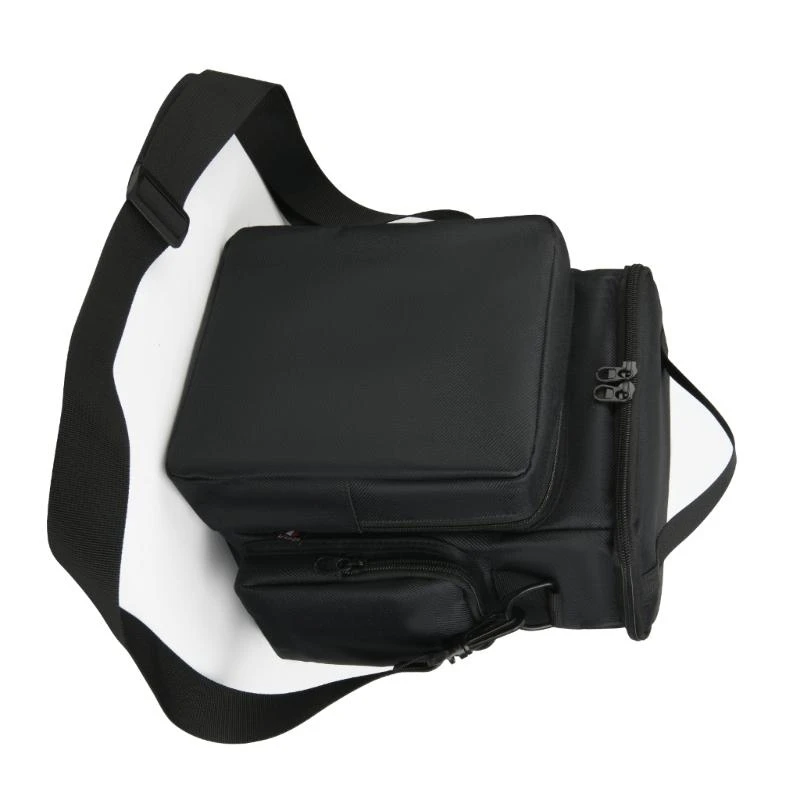EVA Material Wireless Microphones Shoulder Storage Bag Shockproof Large Capacity with Convenient Handle X37A