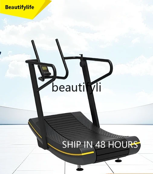 

J3215 Commercial unpowered treadmill Curved treadmill for gym training