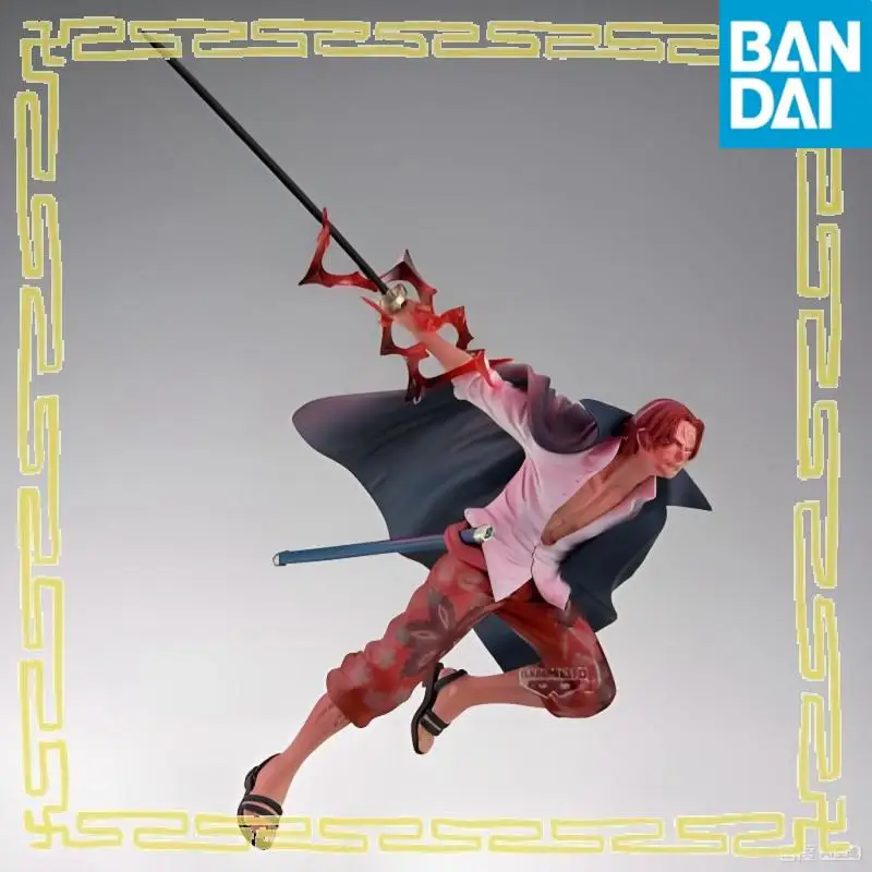 

Genuine Bandai Namco Banpresto One Piece Battle Record Collection Shanks Special Ver Pvc Anime Figure Model Toy Gift Collector