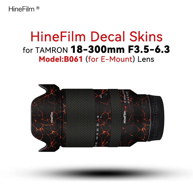 

Customized Skin for Tamron 18-300 FE Mount Lens Wrap Cover For Tamron 18-300mm F/3.5-6.3 Lens Decal Skin 18300 Lens Sticker