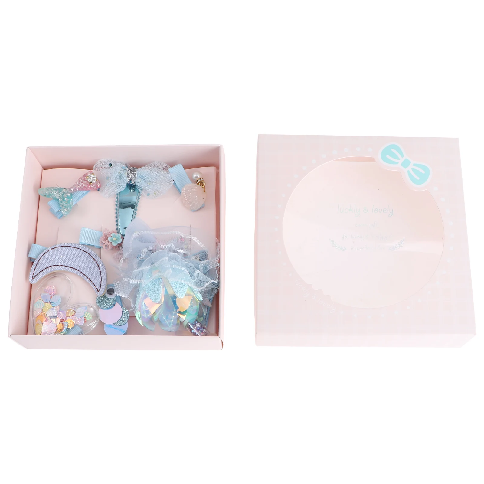

10 Pcs Children Hair Clips Set Durable Material Fine Workmanship Stylish Photo Shoots Special Occasions Birthday Gifts Holiday