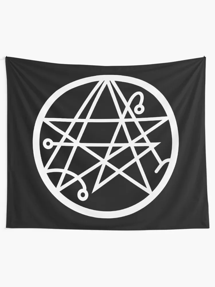 The Necronomicon Gate Symbol Tapestry Living Room Decoration Wall Mural Tapestry