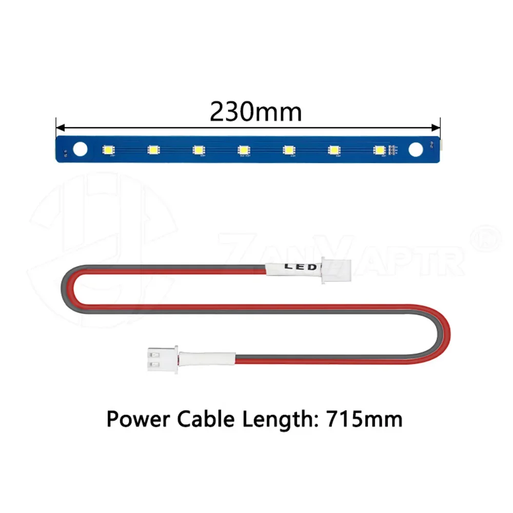 Light Strip For FLASHFORGE Adventurer for AD5M 5MPRO 3D Printers 5M AD5M Super Bright Led 24V Light Bar