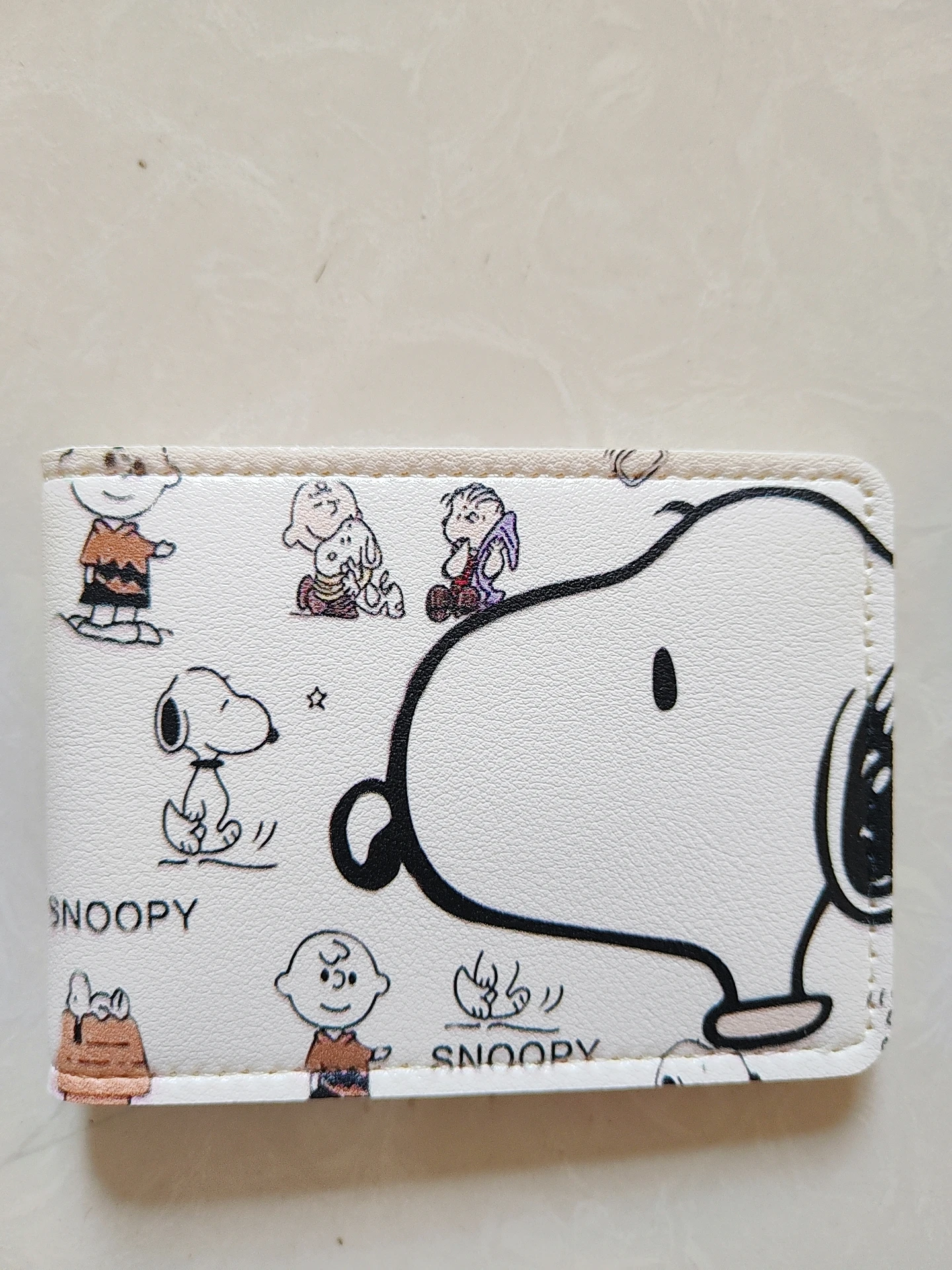 

Snoopy Cute Cartoon Driver's License Protective Card Holder Two-in-one Driving License Motor Vehicle Booklet Leather Case