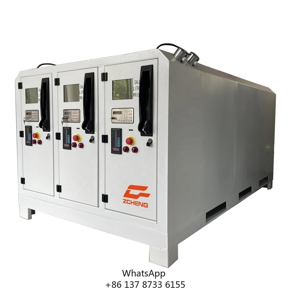 Skid Series 4000L 5000L Mobile Gas Station Small Mobile Gas Station Container Mini Fuel Dispenser Mobile Gas Station Dc 12v