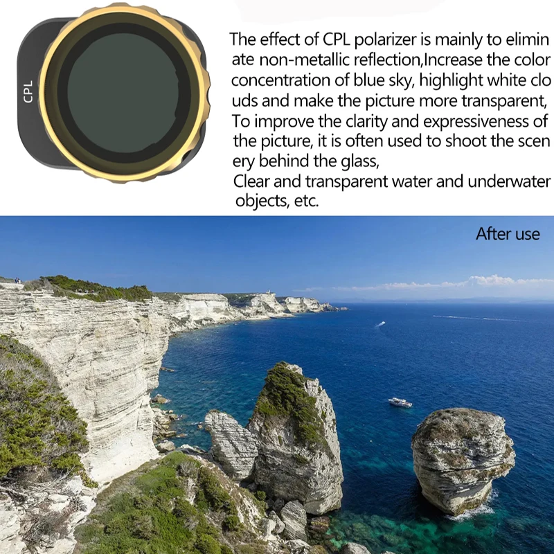 Drone Filter For DJI Mini 3 Pro Camera Lens Filters Kit MCUV CPL Polarizer ND NDPL STAR NIGHT Optical Glass Drone Accessories