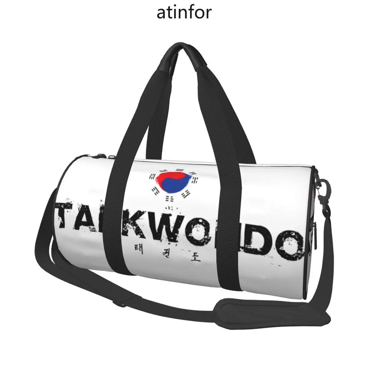 Korea Taekwondo Gym Bag Martial Arts Outdoor Travel Bag Large Travel Training Printed Handbag Cute Fitness Bag For Couple