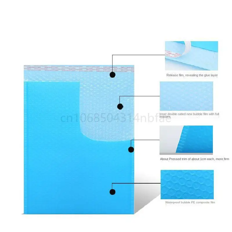 10pcs/lot Color Bubble Mailers Poly Bubble Mailer Self Seal Padded Envelopes Gift Bags Colorful Packaging Envelope Bags For Book