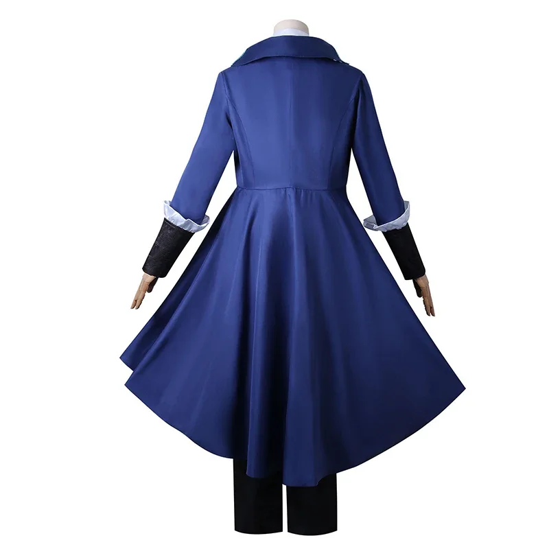 HN8 Game Reverse:1999 Vertin Cosplay Costume Trench Vest Hat Wig Suit Carnival Halloween Party Gorgeous Elegant Combat Woman8…Gf