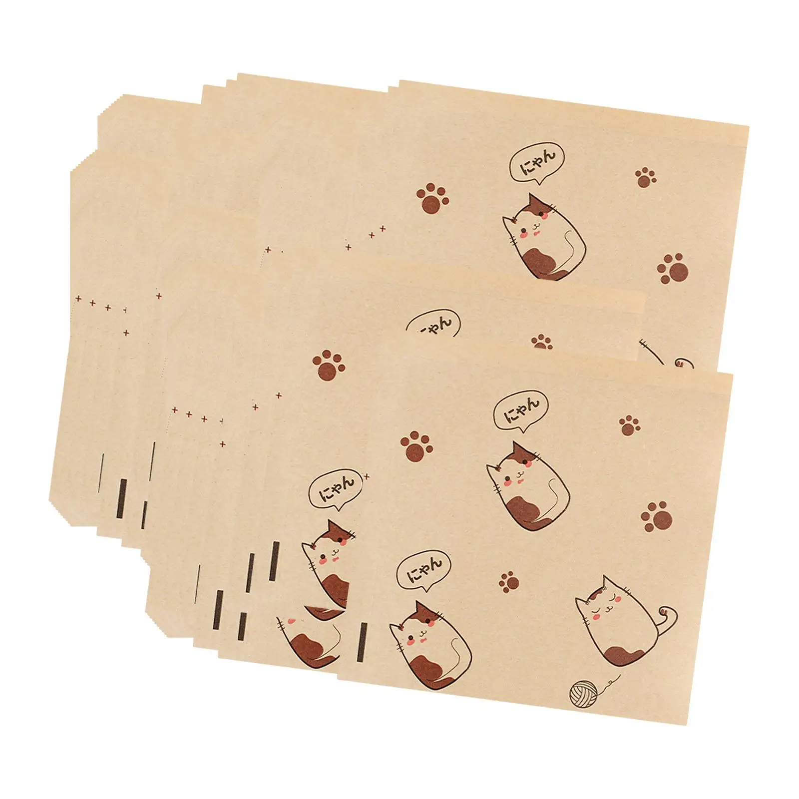 

100 шт. пакеты для выпечки, жиронепроницаемые бумажные пакеты для лакомств, обертывания для горячей еды, ресторанная сумка, маленькие бумажные пакеты для картофеля фри, выпечки, пончиков