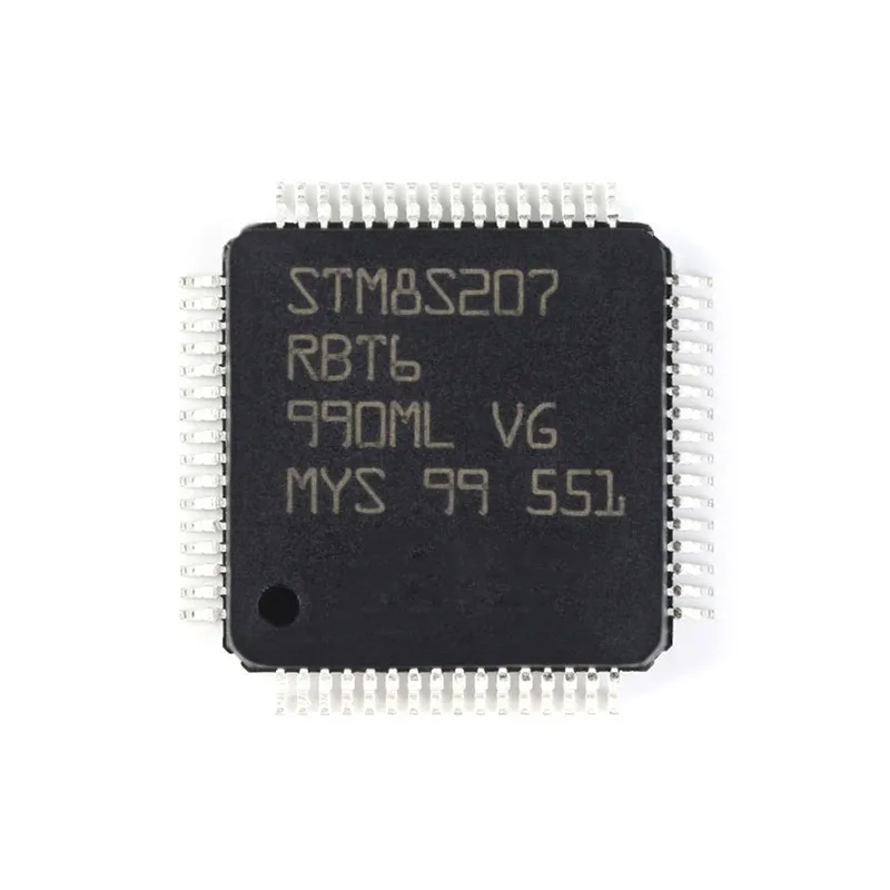 5Pcs/Lot STM8S207C8T6 STM8S207CBT6 STM8S207RBT6 STM8S207R8T6 STM8S207R6T6 QFP New MCU chips