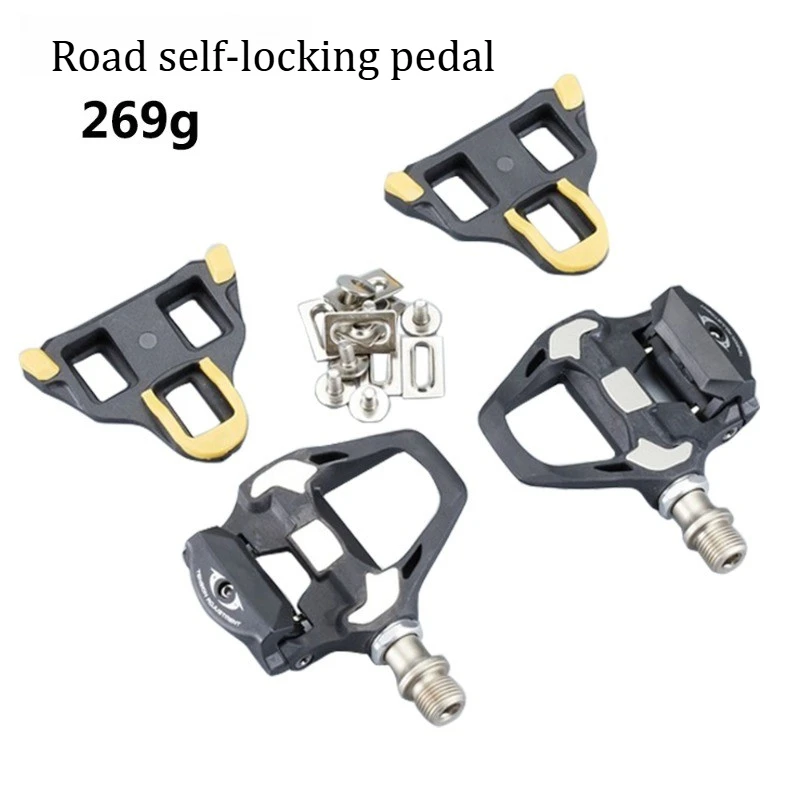 

Велосипедные педали нейлоновые, ультралегкие, самоблокирующиеся, прочные, совместимые с Shimano R8000/R9000, для профессиональных шоссейных велосипедов