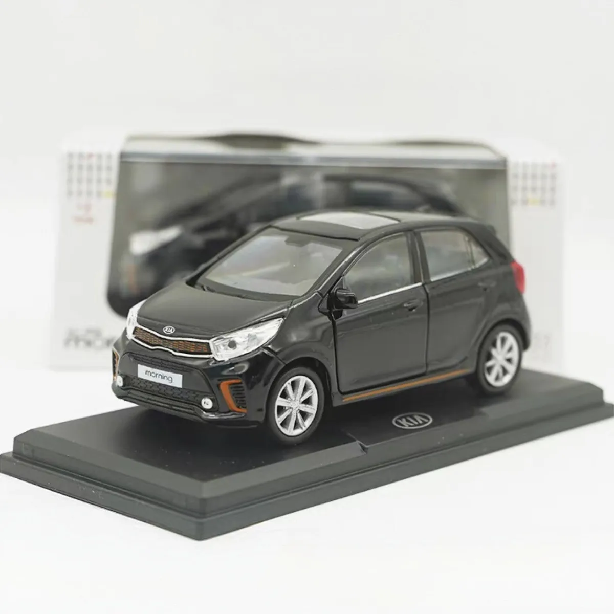 1:38 Original Kia Carnival Morning Car Ornament Collection Alloy Pull-back Car Model