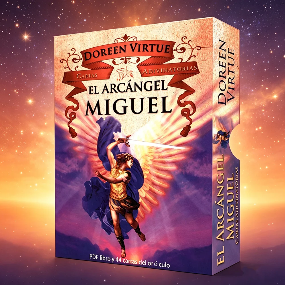 Spanish Doreen Virtue Angel Series Oracle Cards Angel Dreams Oracle Cards Tarot Cards for Beginners with PDF Guidebook
