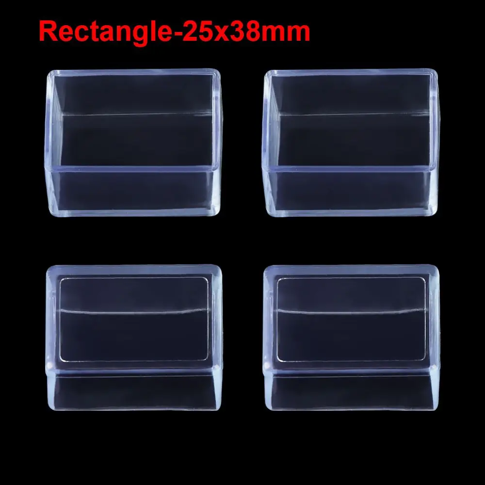 4pcs/set New Socks Floor Protectors Non-Slip Covers Furniture Feet Silicone Pads Chair Leg Caps
