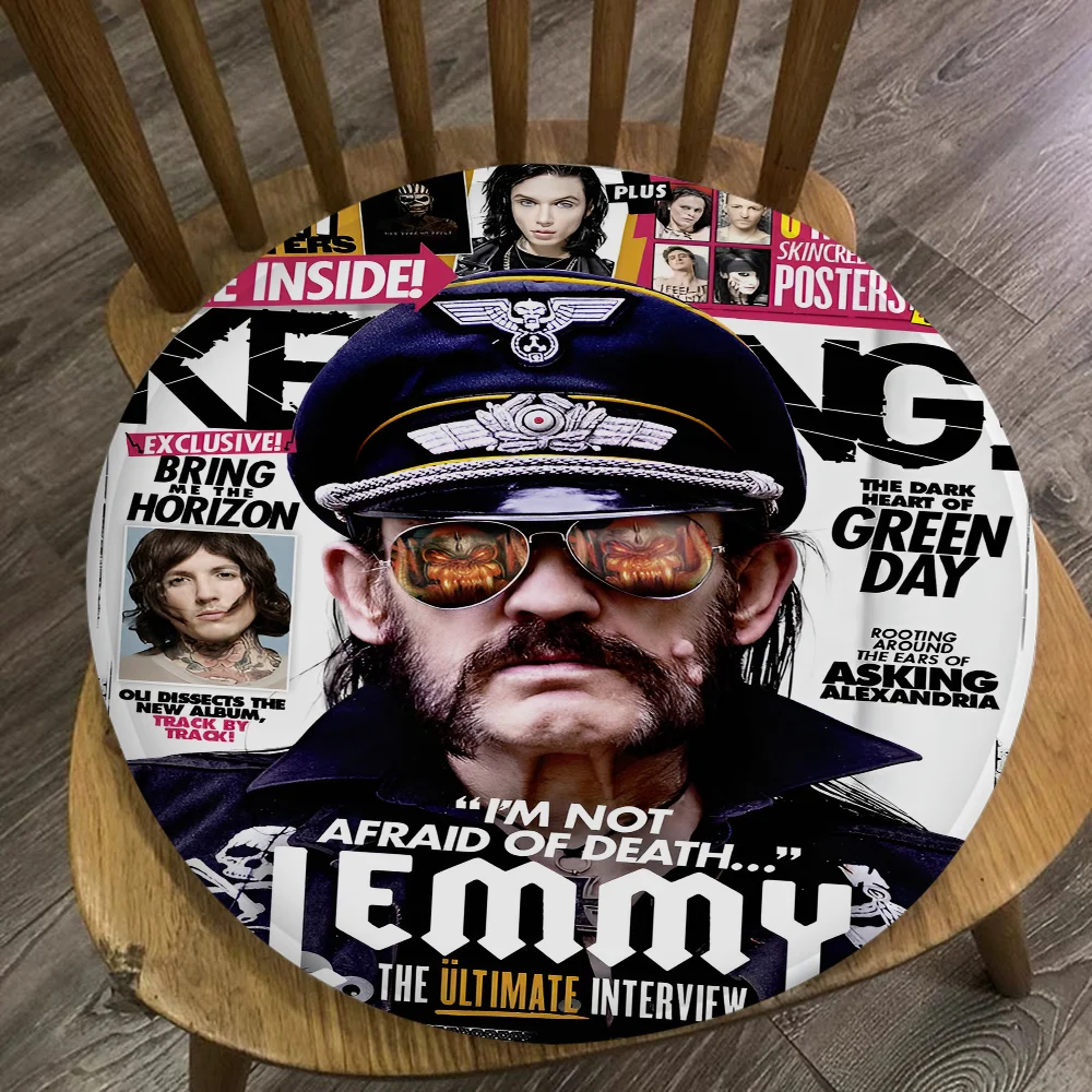 Singer L-Lemmy K-Kilmister tappetino decorativo per sedia cuscino morbido cuscino del sedile per sala da pranzo Patio Home Office tappetino da