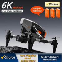 New XD1 mini drone 4K high-definition aerial photography WIFI optical flow fixed height alloy remote control toy airplane gift