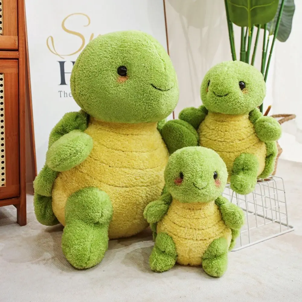 

Marine Animal Simulated Tortoise Plush Toy Stuffed Fluffy Sea Turtle Stuffed Doll Cute Collection Animal Sea Turtle Pillow