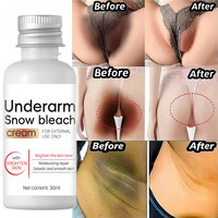 Private Parts Underarm Whitening Cream Bleaching Serum Whiten Butt Knee Brighten Inner Thigh Intimate Parts Dark Remove Melanin