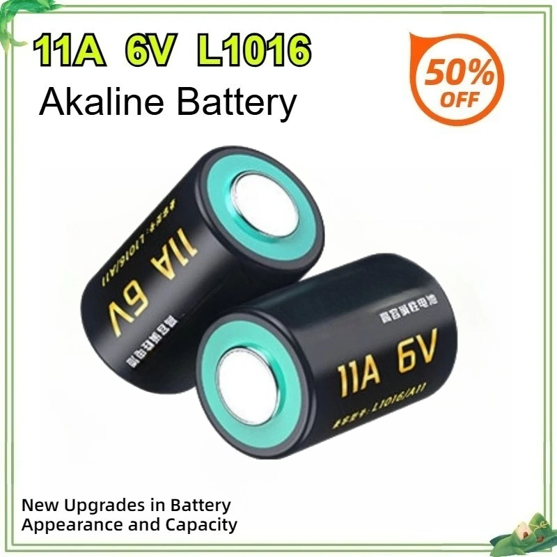 Wholesale Sales 1-10PCS/Lot 11A 6V Main Battery L1016 Alkaline Car Key Remote Control Battery High-quality Disposable Battery