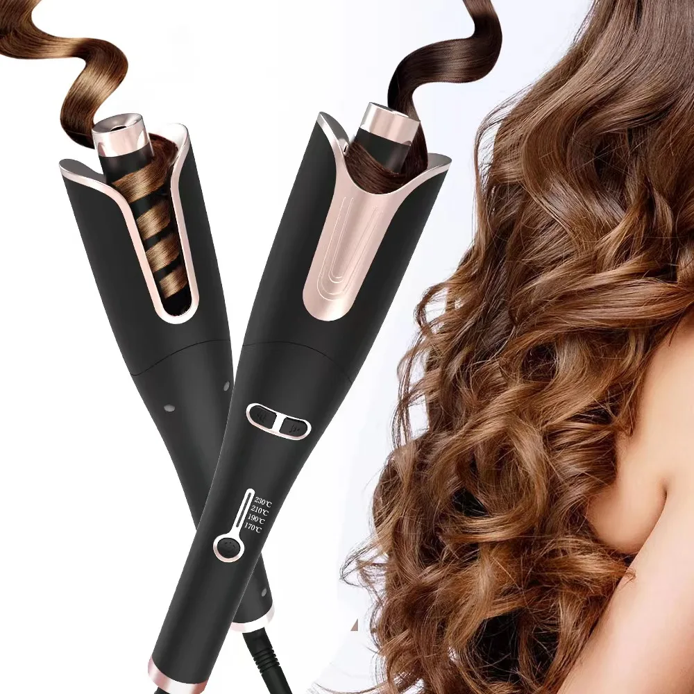 

Automatic Hair Curler for Women Tourmaline Ceramic Curling Iron Rotating Roller Auto Rotary Fast Heating Styling