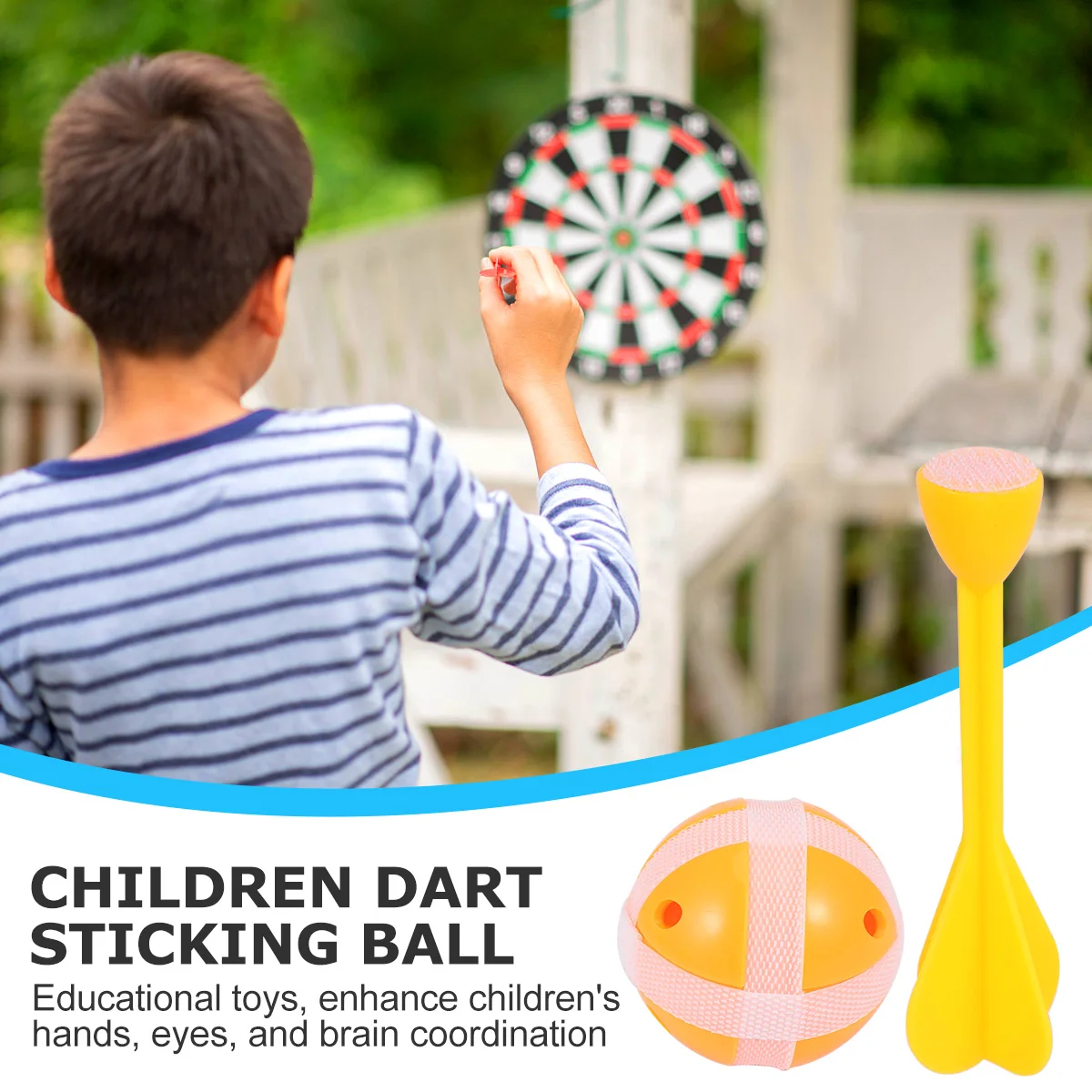 

Sticky Ball Toy Set Premium Materials Fun Educational Plaything Interactive Supply Soft Dart Game Kids Toys Great Gift