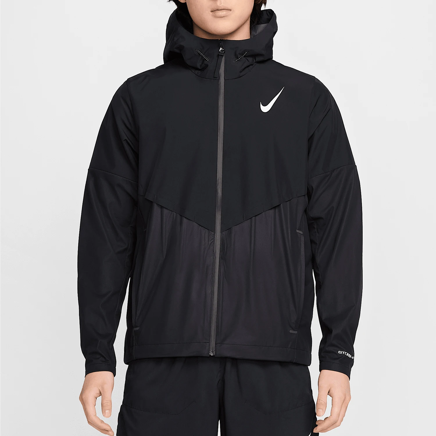 Nike Authentic Autumn Winter New Men's Running Hoodie Outdoor Woven Jacket FZ9040-010