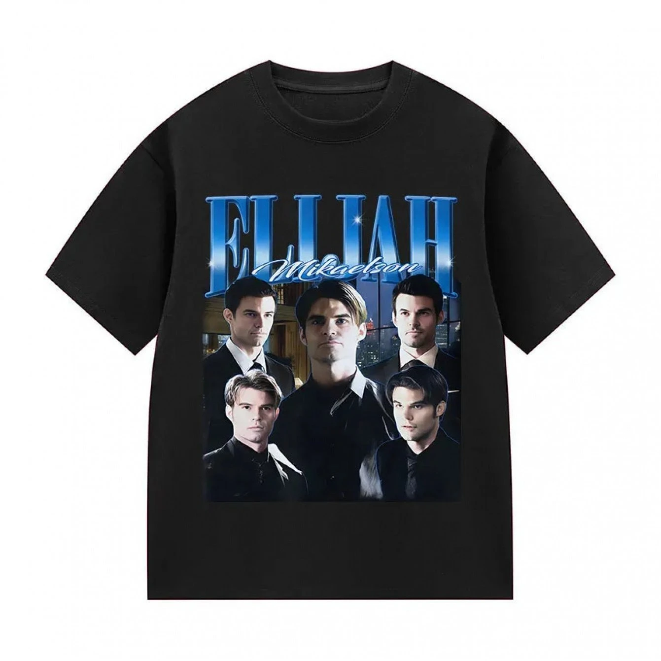 Limited Elijah Mikaelson Graphic T Shirts Men's Casual Fashion Cotton T-Shirt for Man Vintage High Quality Clothing Tshirt