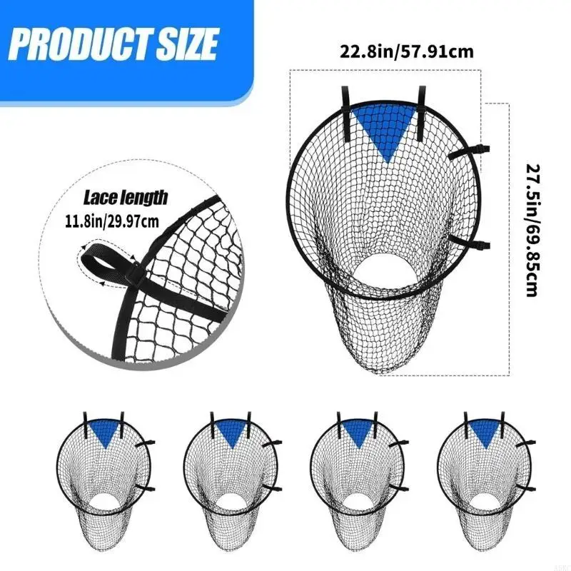 접이식 축구 목표 목표 순 탄성 스트랩 옥스포드 직물 교육 보조